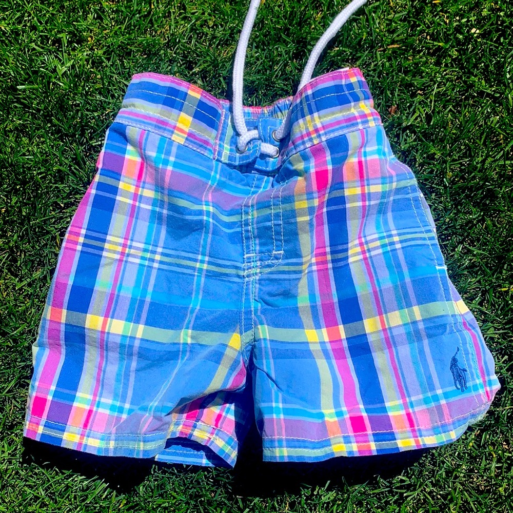Polo by Ralph Lauren swim trunks size 12 mo